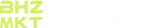 Logotipo BHZ MKT Branco