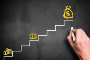 Escada de crescimento empresarial